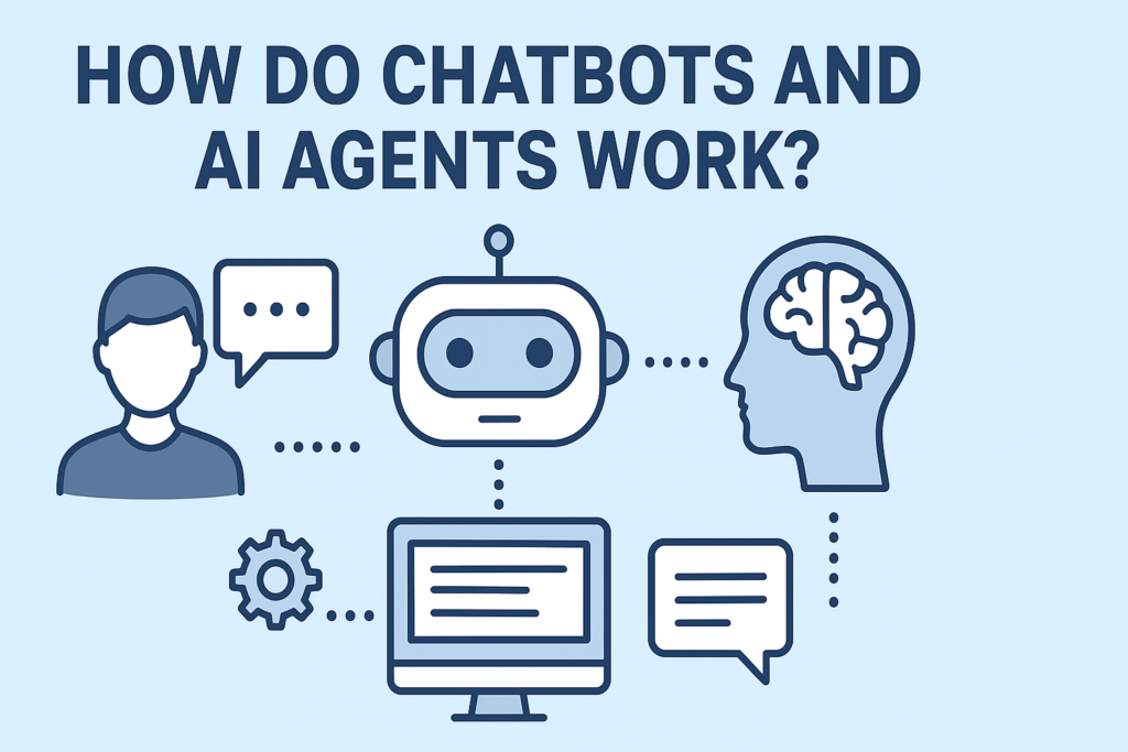 Chatbots and AI Agents Work